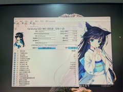 三星980 500G固态硬盘 M.2 NVMe协议 健康度9